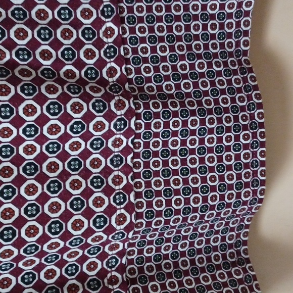 Jjill Wearever boatneck l/s tunic with borderprint and underlay in size XL - Picture 2 of 4